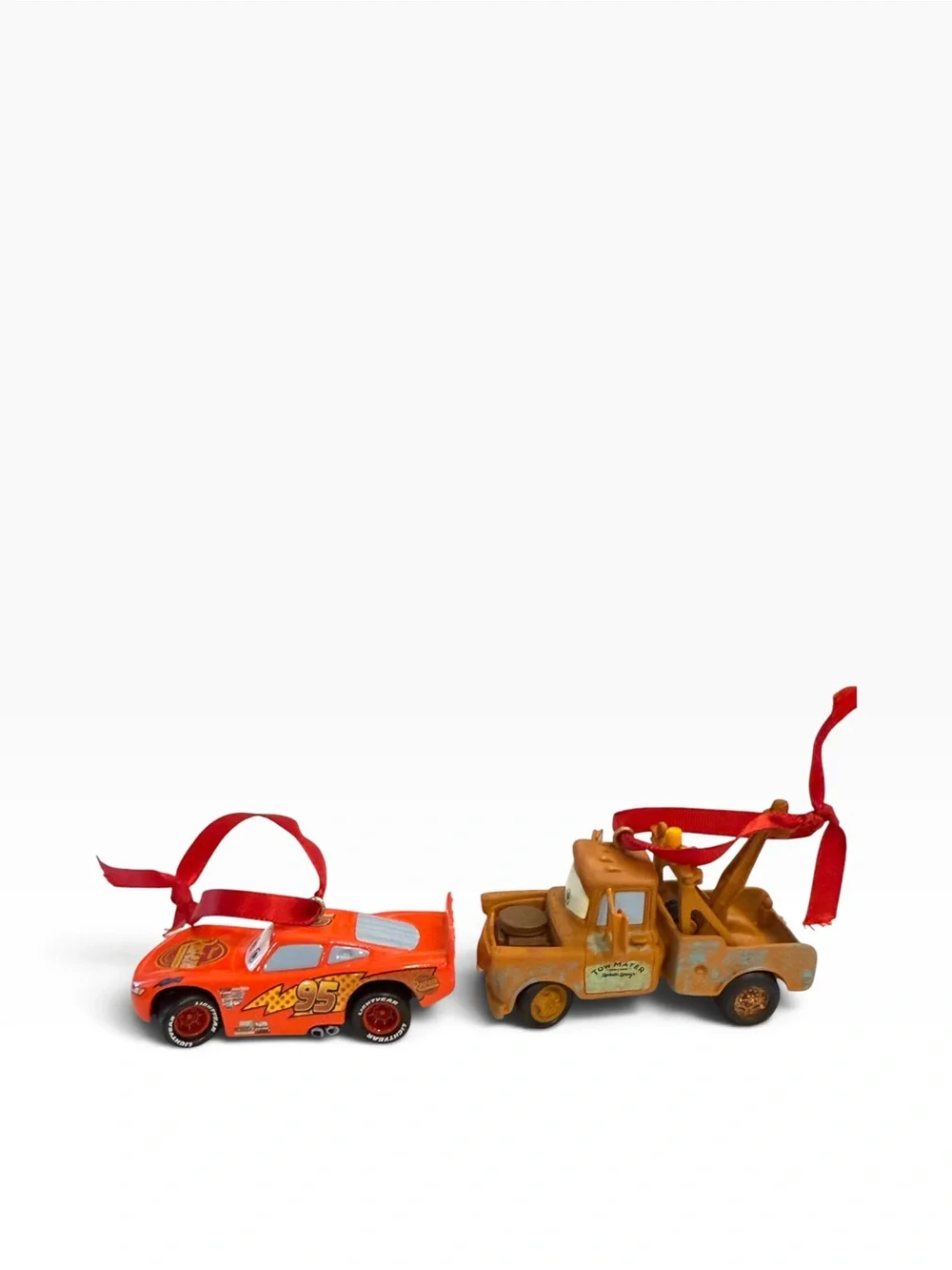 Hallmark Keepsake 2006 LIGHTNING MCQUEEN & MATER DISNEY CARS Christmas Ornament